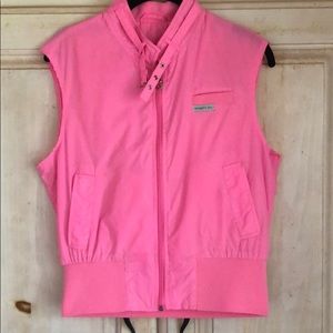 Members Only jacket turned vest